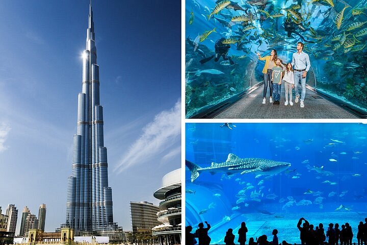 Burj Khalifa and Aquarium Tickets