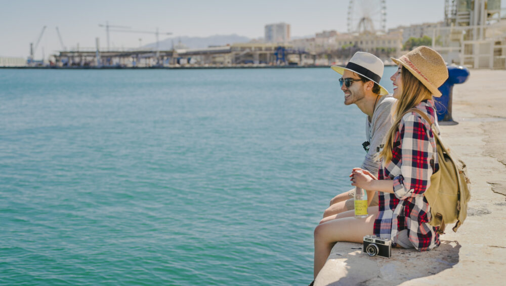 Tourist exploring Dubai